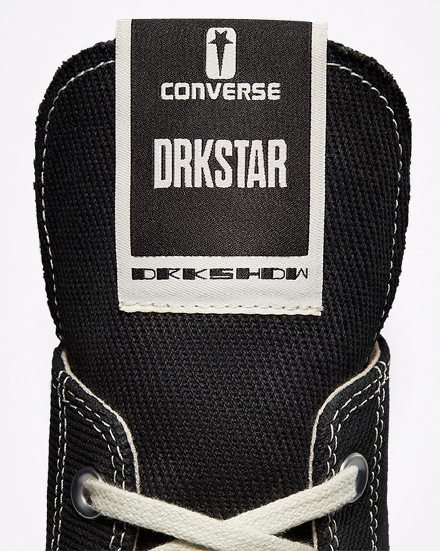 Pánské Boty Vysoké Converse x DRKSHDW DRKSTAR Chuck 70 Černé | CZ W31PH17